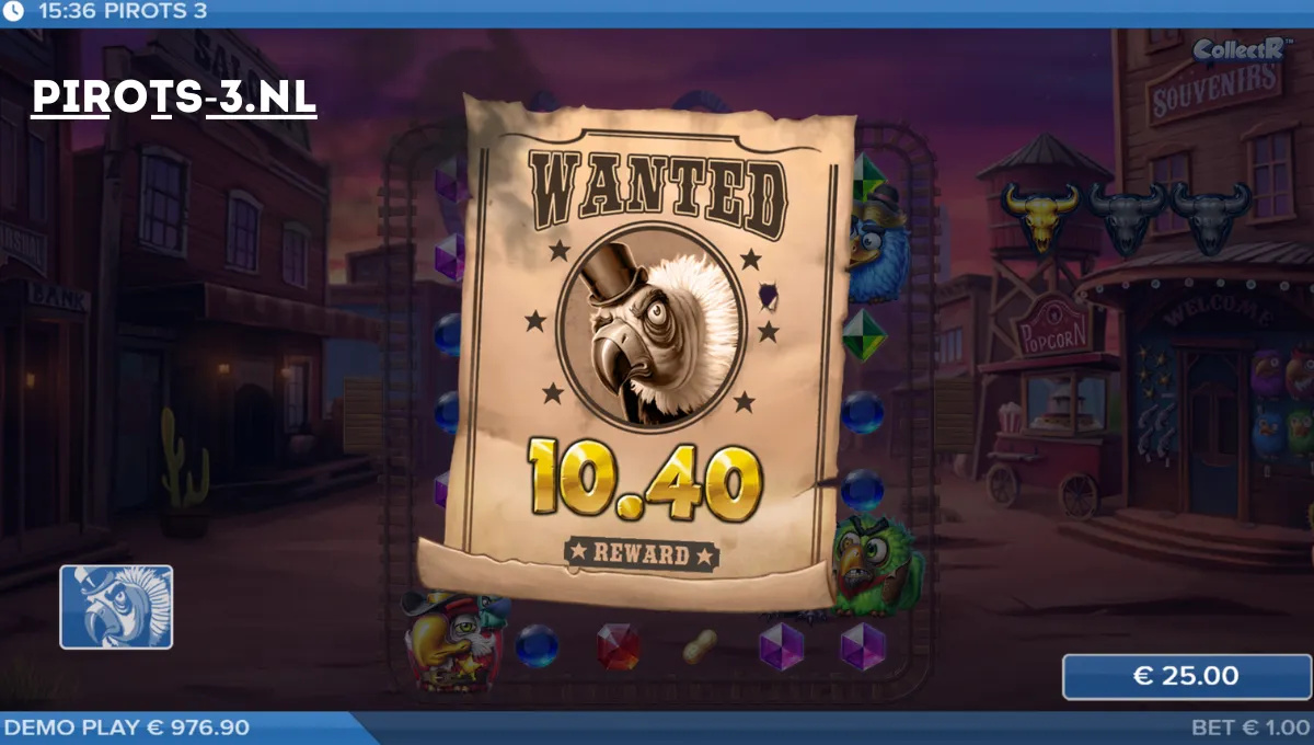 Pirots 3 NL symbol chain