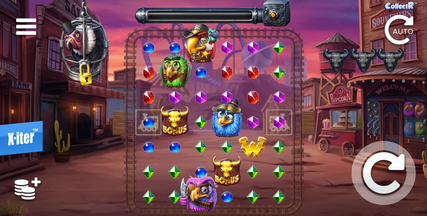 Gratis spins-functie wordt geactiveerd met speciale symbolen in het Pirots 3 spel.